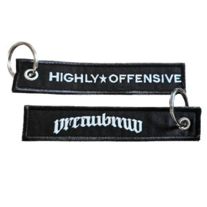 Breloc "Highly Offensive" Brodat