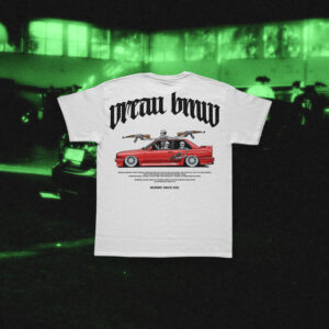 Tricou oversized E30 MOBBIN' alb