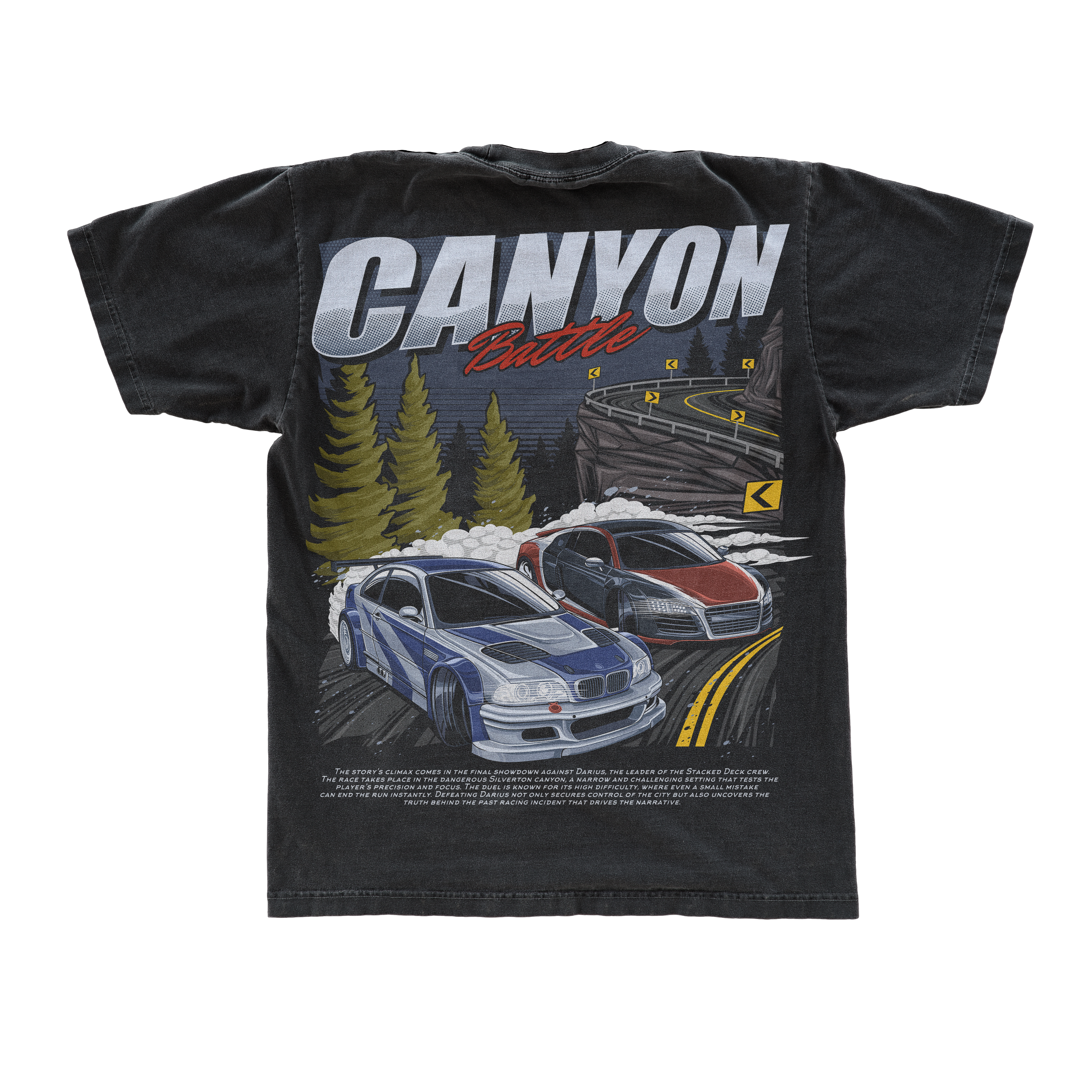 Tricou "CANYON RUN" Carbon Edition